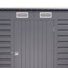 6x4ft Outdoor Storage Garden Sheds Sloped Roof Tool Utility House W/ Door & Vent