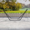 9ft Hammock Stand Adjustable Hammock Frame for Indoor Outdoor, 250 kg Capacity