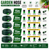 50M GARDEN HOSE PIPE HEAVY DUTY REINFORCED BRAIDED PVC WATERING HOSEPIPE REEL