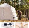 Inflatable Tents Blow Up Tent Waterproof Air Glamping 4 - 6 Person w/Pump