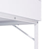 Dressing Table with 2 Drawers and LED Light Strip Hollywood Makeup Vanity Desk