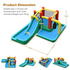 Inflatable Water Park Kids Outdoor Jumping Bounce House w/ Slide