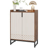 Modern Shoe Cabinet for Entryway, 5-Tier Shoe Storage Cabinets for 25 Pairs