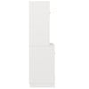 Tall Pantry Cabinet Kitchen Cupboard w/ Storage, Adjustable Shelves, White
