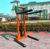 Adjustable Manual Straddle Stacker 1T 2.5M (Wide Leg Hydraulic Fork Lift)