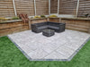 Signature Weave Garden Grey Compact Corner Sofa Set & Coffee Table RRP £1012