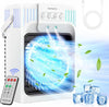 XTTANK 1200ml Portable Air Conditioner with Remote Control, 5-in-1 Mini White