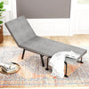 Upholstered 1 Seater Folding Fabric Sofa Bed Sleeper Couch Sofabed Settee Yyhhag