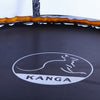 KANGA 10ft Outdoor Trampoline With Enclosure, Net, Ladder & Free Anchor Kit