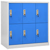 SECOLI Locker Cabinet Office Storage Lockable Office File Cabinet Storage R8N5