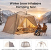 Inflatable Tents Blow Up Tent Waterproof Air Glamping 4 - 6 Person w/Pump