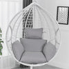 Egg-Shaped Hanging Chair Cushion Seat Garden Patio Swing Hammock Seat Chair Pad