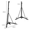 Folding Punch Bag Stand 68kg 150lbs Free-Standing Frame 7.5ft Boxing Heavy Duty