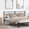 Replace Headboard Sonoma Oak 160 cm Engineered Wood and Steel