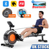 16 Levels Magnetic Rowing Machine Rower with LCD Monitor Home Gym Cardio Workout