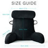 High Back Reading Pillow Back Rest Lumbar Support Arm Seat Cushion Lounger