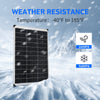 100W Watt Solar Panel 12Volt Mono for Off Grid RV Caravan Boat Shed Trailer Van