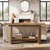 Modern Console Table for Entryway 55-Inch Wood Narrow Sofa Table for Living Room