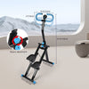 Vertical Climber Stair Stepper Machine with LCD Monitor For Home Gym Exercise ~
