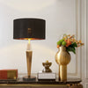 Black & Gold Modern Luxury Table Lamp