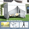 10 x 10 FT Heavy-duty Easy Setup Commercial Tent w/ Wheeled Bag