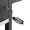 Garden Barbecue Smoker Burner Charcoal Grill Thermometer Outdoor Cooking Section