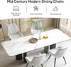 Velvet Dining Chairs Padded Set of 1/2 Metal Legs Kitchen Home Office Multicolor