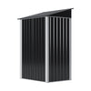 4ft x 3ft Outdoor Storage Shed Steel Garden Sheds Small Tool House with Door