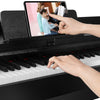 ♬Mustar 88 Graded Hammer Weighted Keys Digital Piano Keyboard Pedal Stand MIDI