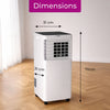 Air Conditioning Unit - 5000 BTU Portable Air Conditioner, 3-in-1 Modes & Smart