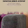 2-Seater Soft Foam Sofa with Armrests & 2 Cushions, Compact Modern Lovesea