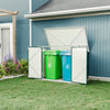 Large Store Garden Lockable Storage Shed Outside Bike Garbage Bin Tool Box Sheds