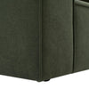 Dusk Brooklyn Dark Olive Velvet Loveseat RRP £999