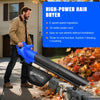 3000W Leaf Blower and Vacuum 3 in 1 Garden Vacuum Shredder Mulcher 6 Speeds