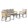 5 Seater Garden Furniture Set Sofa Chairs Coffee Table Outdoor Patio Lounge Sets
