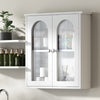 New Bathroom Cabinet With Shelf Wall Mounted For Bathroom Storage White