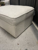 Dusk Soho Ivory Boucle Ottoman Storage Pouffe RRP £399