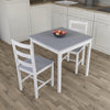 Solid Wooden Dining Table and 2 4 Chairs Set Home Kitchen Furniture
