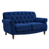 Dusk Hebden Royal Blue Velvet 2 Seater Sofa RRP £690