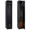 Gun Cabinet Storage 3 Safe Shotgun With Key Locks Steel Home Black