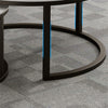 Perfect Double Nested Coffee Table Set Marble Nesting Sofa SideTable Living Room