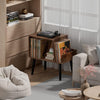 Record Player Stand Turntable Table 120LP Storage Multifunctional Bookcase 63cm