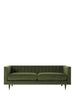 Swyft Model X02 Large 3 Seater Sofa, Velvet Vine