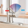 360° Monobloc Kitchen Sink Mixer Tap with Pull Out Hose Spray Single Lever UK