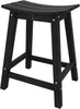 Outdoor Bar Stool 1&2 Pcs Set Heavy-duty HDPE Terrace Countertop High Chair