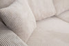 Yasmine U-Shape Sofa Bed with Storage Or L-Shape Reversibe Jumbo Cord Sette