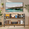 Record Player Stand Vinyl Record Player Storage Cabinet Up to 350 Albums