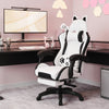 Cute Gaming Chair with Dog Ears for Girls, Height Adjustable Reclining Chair