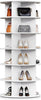 6-Tier 360° Rotating Shoe Rack, Adjustable Shelves for 24+ Pairs, Space-Saving