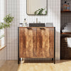 Rustic Brown Bathroom Under Sink Cabinet Basin Vanity Storage Cupboard Unit